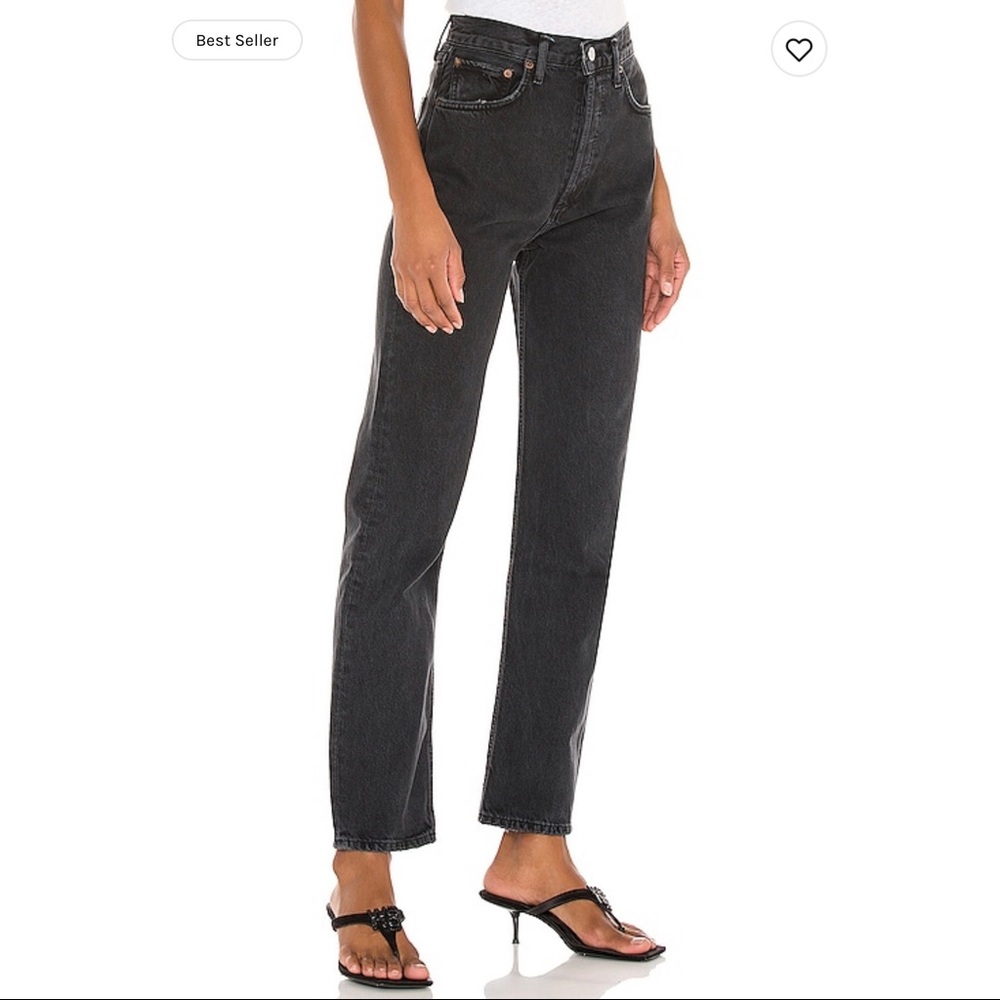 AGOLDE 90s Pinch Waist High Rise Kick Flare in Pepper NWT!!